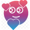 In Love Emoji Icon