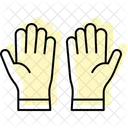 Industrial Safety Gloves Protection Machinery Icon