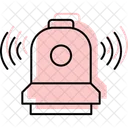 Industrial Safety Siren Warning Emergency Icon