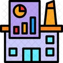 Industry Growth Chart Growth Trends Sector Expansion Icon