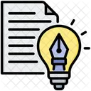 Inspiration Document Design Icon