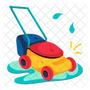 Lawn Mower Grass Cutter Grass Machine Icon