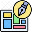 Layout Grid Alignment Icon