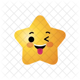 Lazy Star Emoji Icon