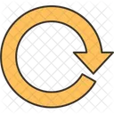 Loop Infinity Circular Icon