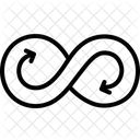 Loop Spiral Infinite Icon