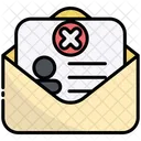 Mail Rejection  Icon