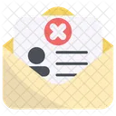 Mail Rejection  Icon