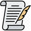 Manuscript Note Document Icon