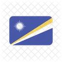 Marshall Islands Flag Country Icon