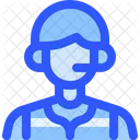 Airport Flight Marshaller Icon