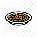 Bhindi Masala Indian Icon