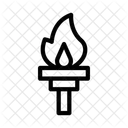 Mashal Torch Fire Icon