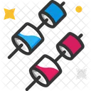 Mashmallows Sweet Candy Icon
