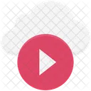 Media Storage Cloud Multimedia Online Media Icon
