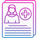 Medical File Records History Icon