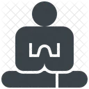Meditate Mindfulness Chanting Icon