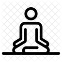 Meditating Icon