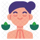 Meditating Meditation Yoga Icon