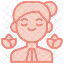 Meditating  Icon