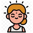 Meditating Asana Exercise Icon