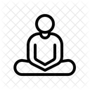 Meditation Meditating Health Icon