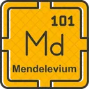 Mendelevium Preodic Table Preodic Elements Icon