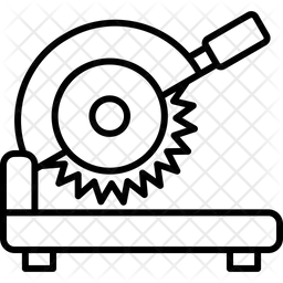Metal cutting machine  Icon