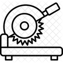 Metal cutting machine  Icon