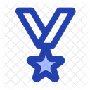 Military star medal  Icon