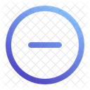 Minus Dash Line Icon