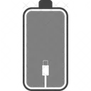 Set Battery Flat Icon Icon