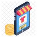 Buy Now Mobile Shopping Shopping App Icon