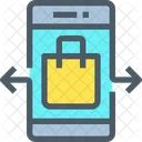 Mobile shopping  Icon