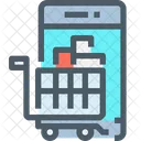 Mobile shopping  Icon