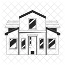 Modern single family home  Icon