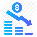 Loss Reduction Crisis Icon