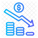 Money Reduction Costing Cost Icon