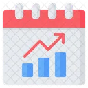 Monthly Report Business Icon
