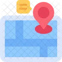 Navigation Pin Location Icon