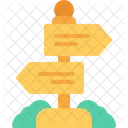 Navigation Signaling Post Icon