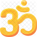 Om Religion Hindu Icon