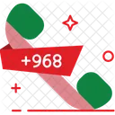 Oman Code Oman Country Code Icon