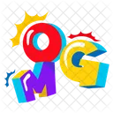 OMG Word  Icon
