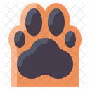 One Dog Paw  Icon