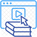 Online Course Organization Support Icon