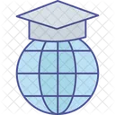 Online Graduate Education Book Icon