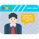 Online Internet Digital Icon