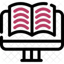 Online Learning Digital Icon