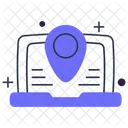 Online Location  Icon